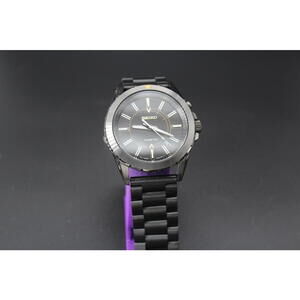 Seiko Kinetic 5M82-0AR0 Black IP – 100M – Display Caseback – New Capacitor